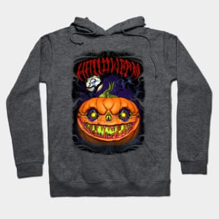 Halloween - Jack Lantern - Pumpkin Hoodie